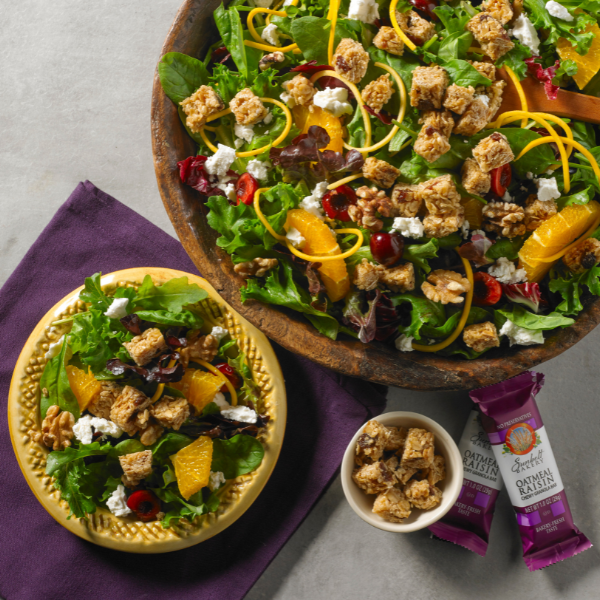 oatmeal raisin granola salad recipe