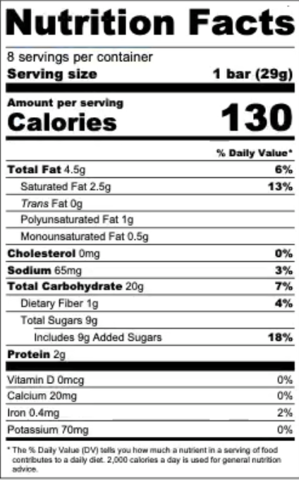 key lime nutrition facts
