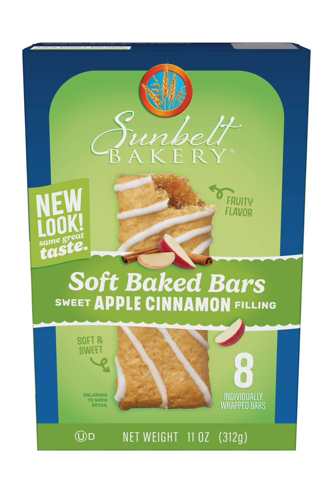 carton of apple cinnamon soft baked bars