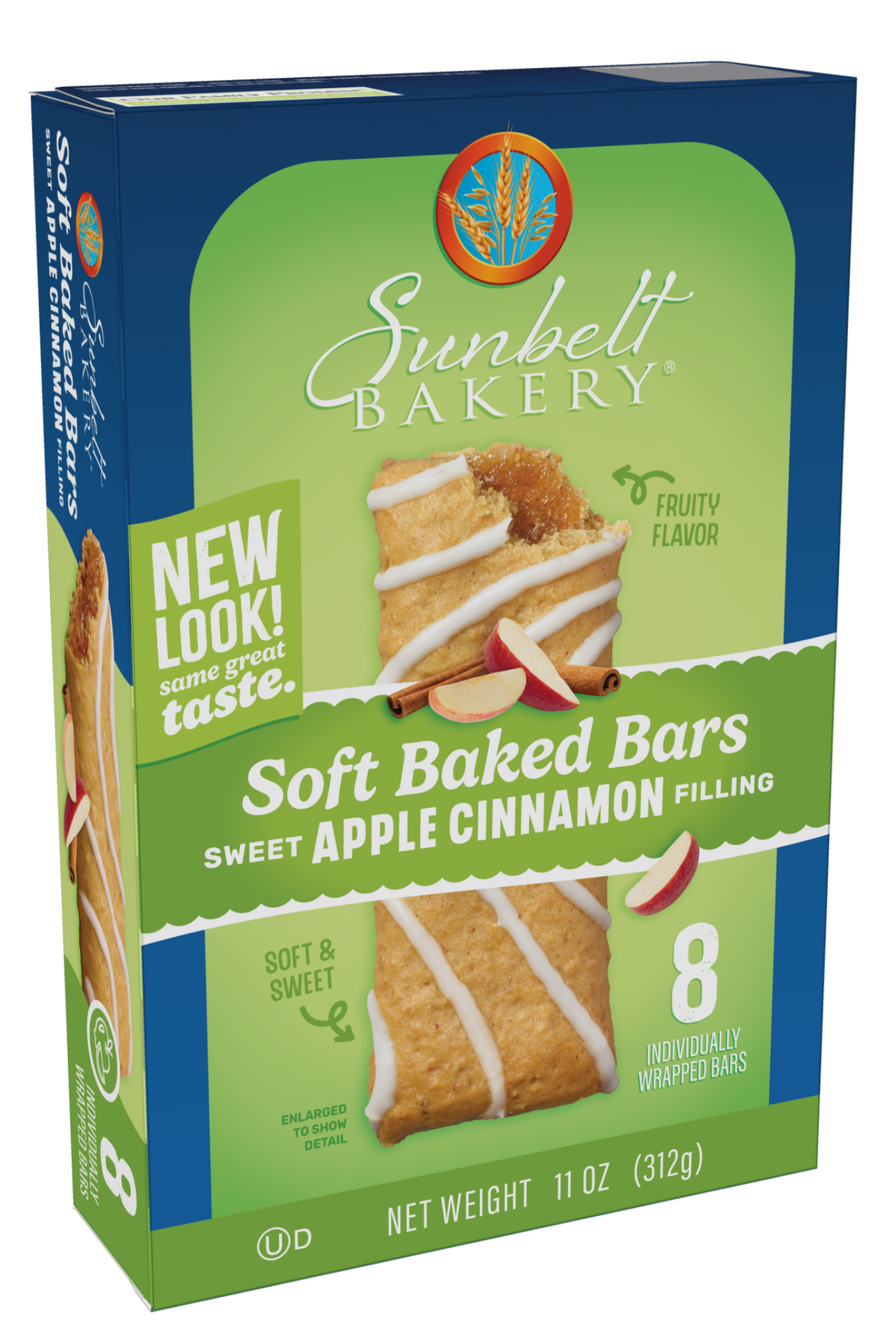 carton of apple cinnamon soft baked bars