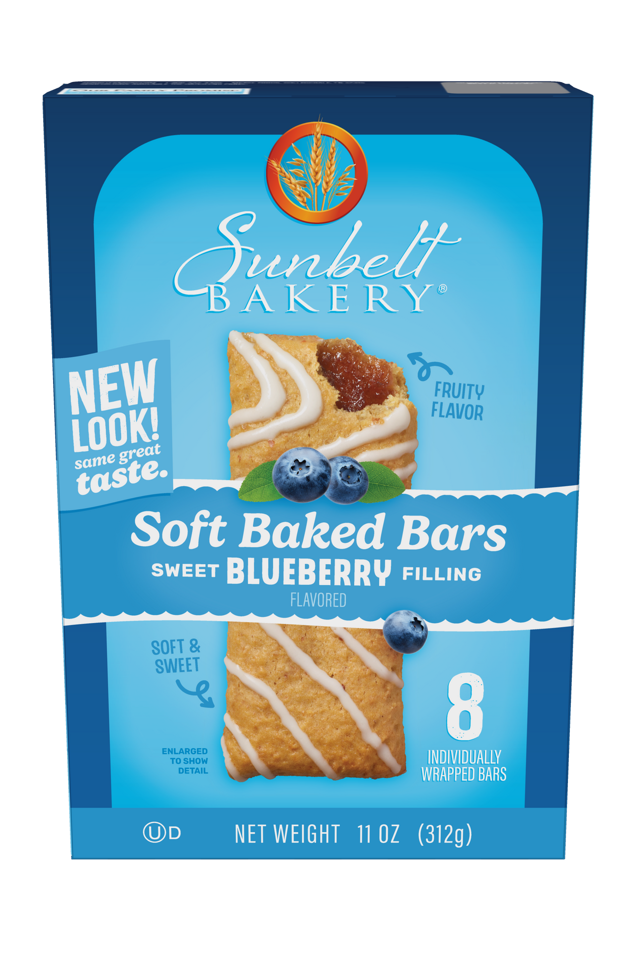 carton of blueberry soft baked bars