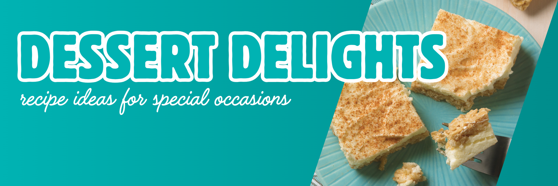 header image of delightful dessert ideas