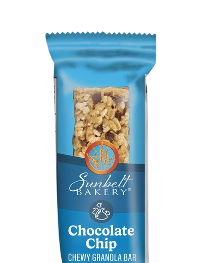 chocolate chip chewy granola bars wrap