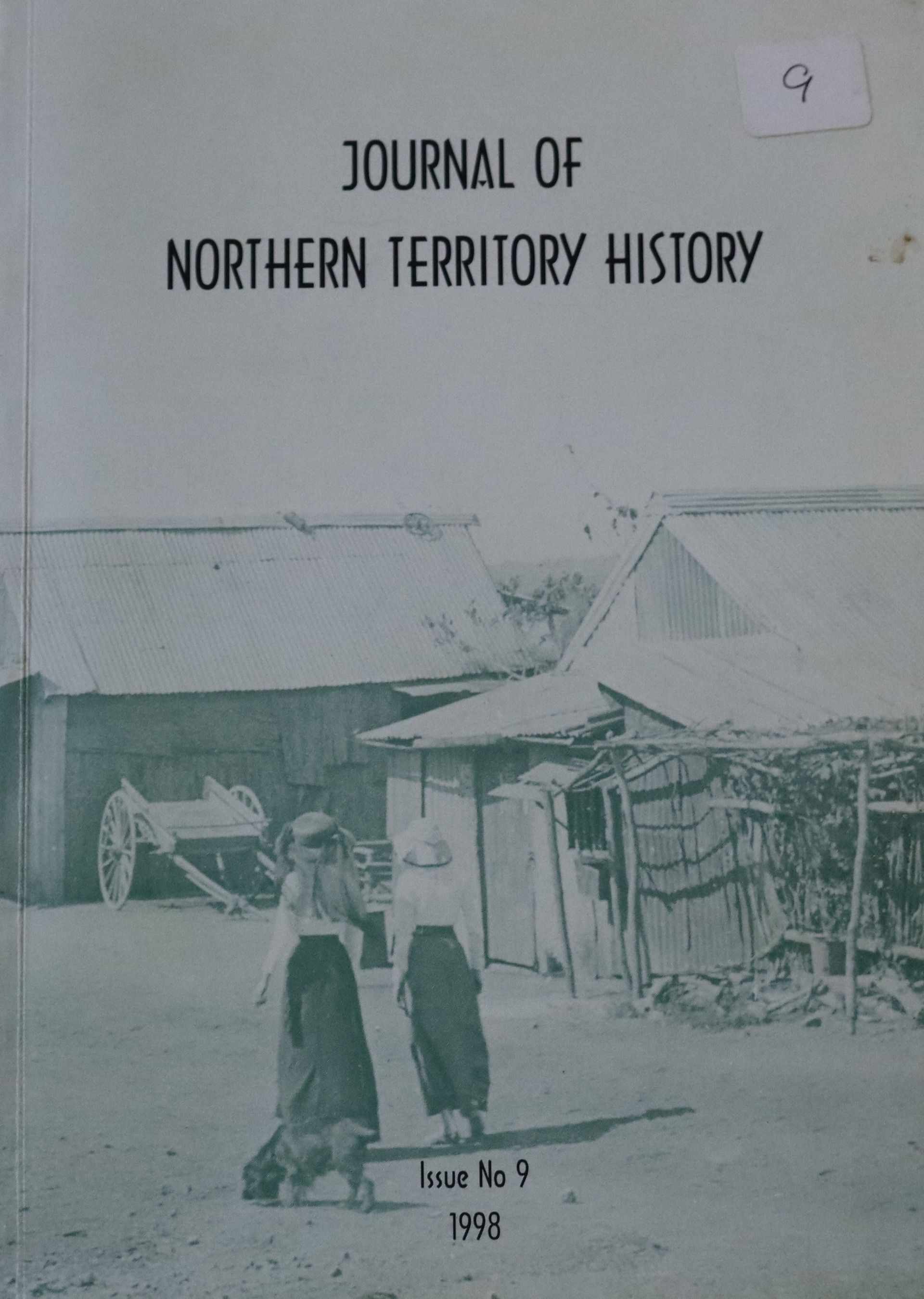 A book titled journal of northern territory history