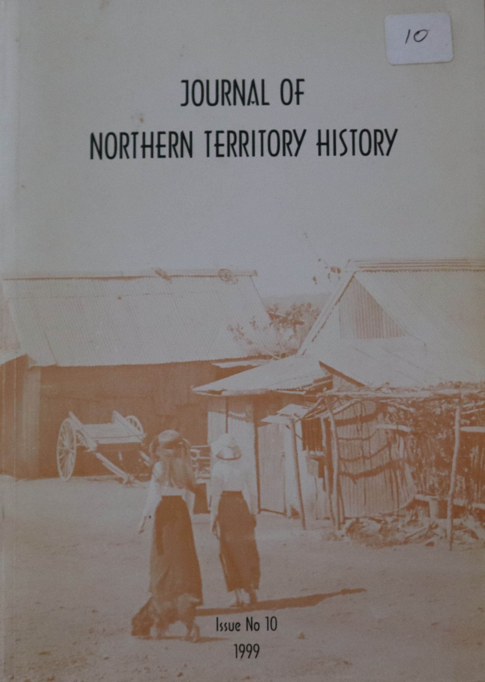 A book titled journal of northern territory history
