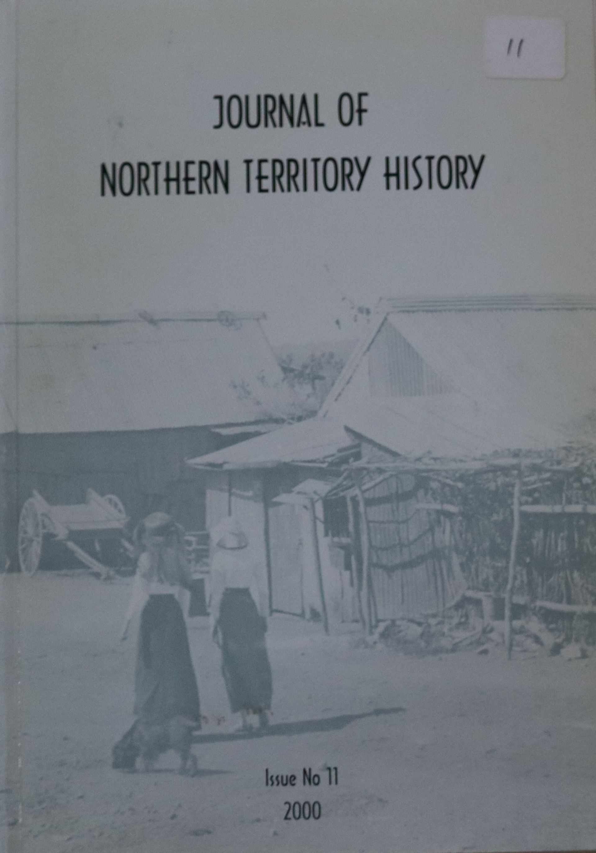 A book titled journal of northern territory history