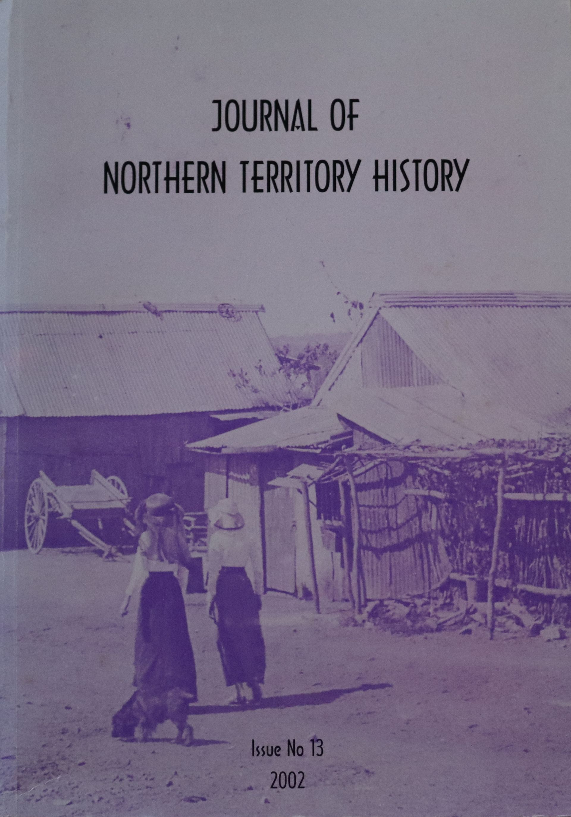 A book titled journal of northern territory history