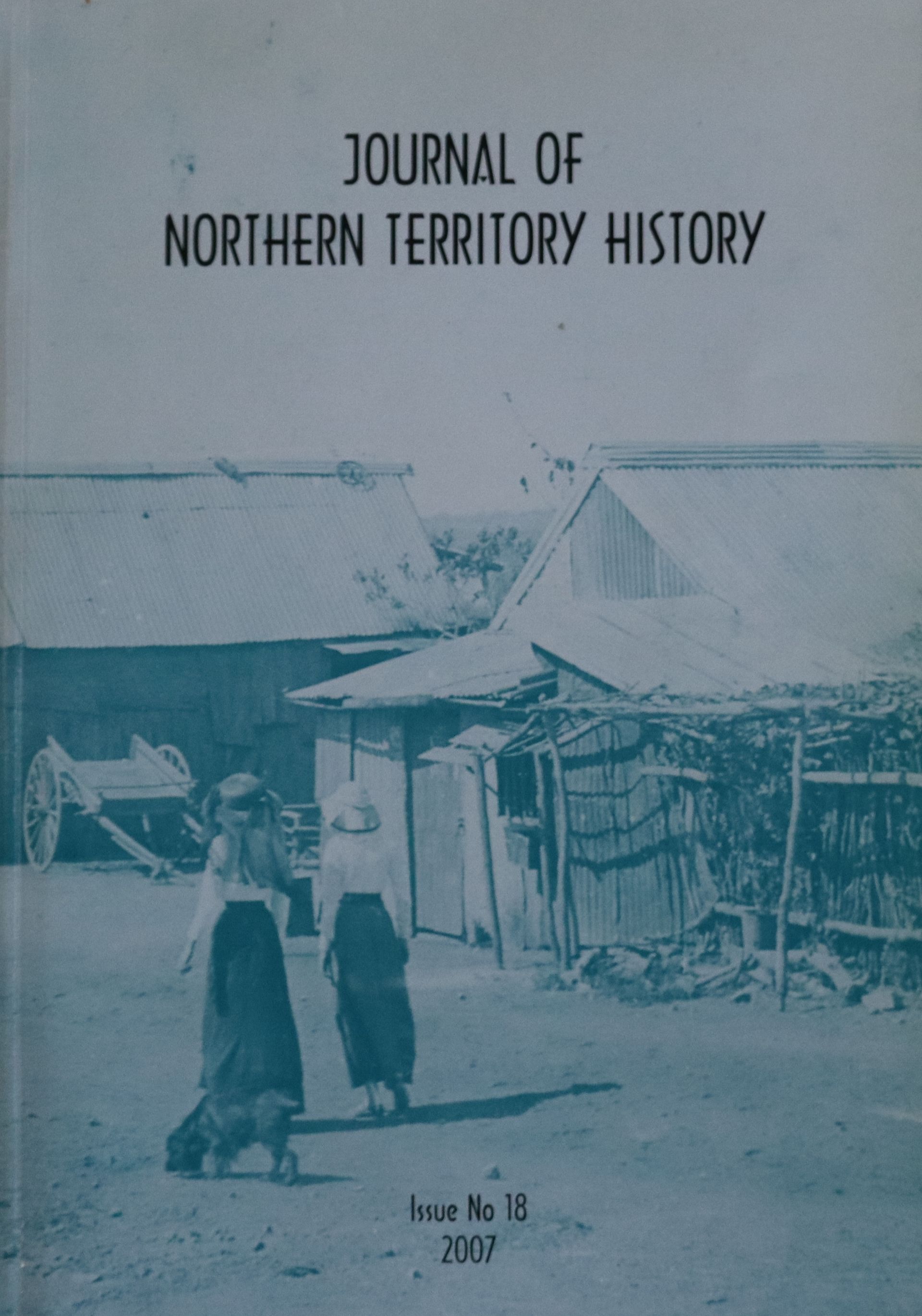 A book titled journal of northern territory history