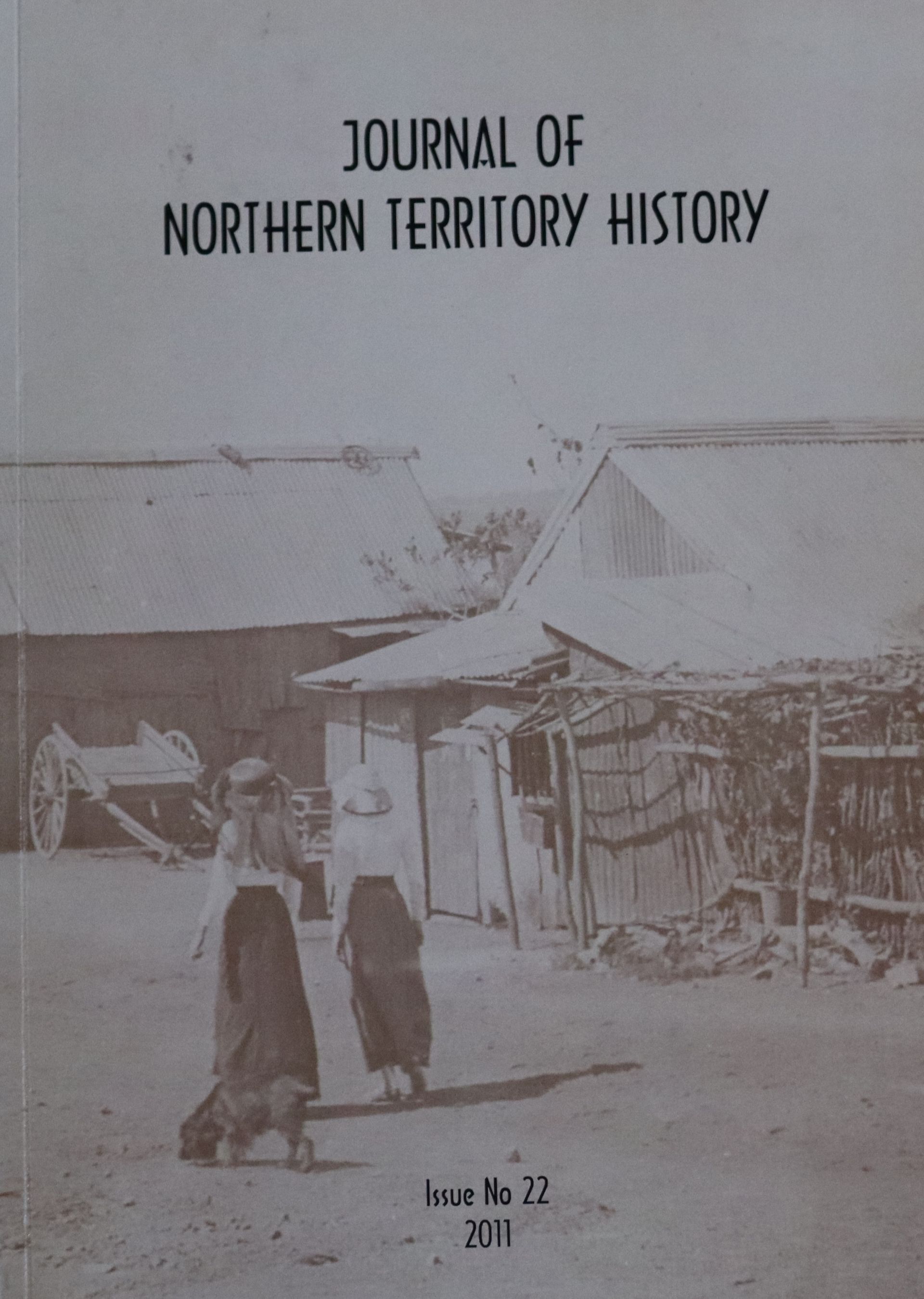 A book titled journal of northern territory history
