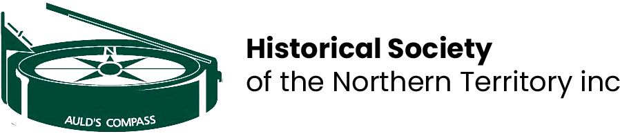 The logo for the historical society of the northern territory inc.