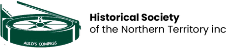 The logo for the historical society of the northern territory inc.
