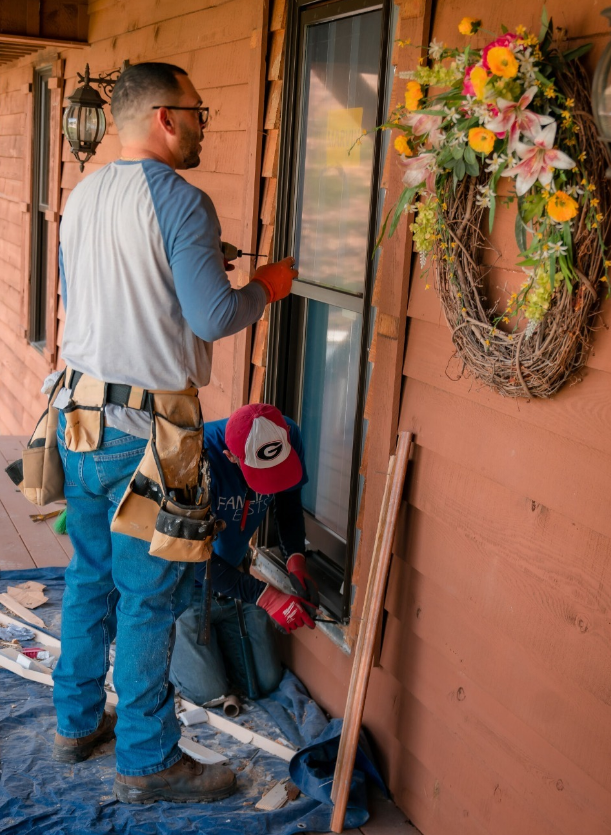 House in East Brainerd, Chattanooga - Full Hardie Board Replacement