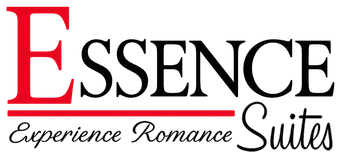 Essence Suites logo: Red 