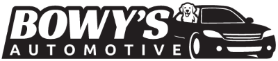 Bowy's Automotive Black Horizontal Logo
