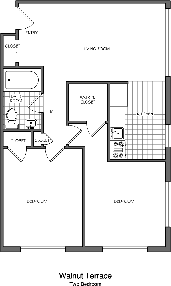 two bed