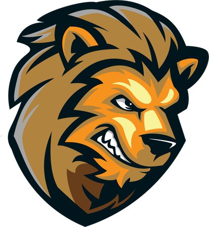 Get Started! Lyons Blasting & Restoration Logo image of a cartoon lion head