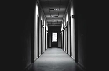 Building hallway— San Diego, CA — White Horse Electric