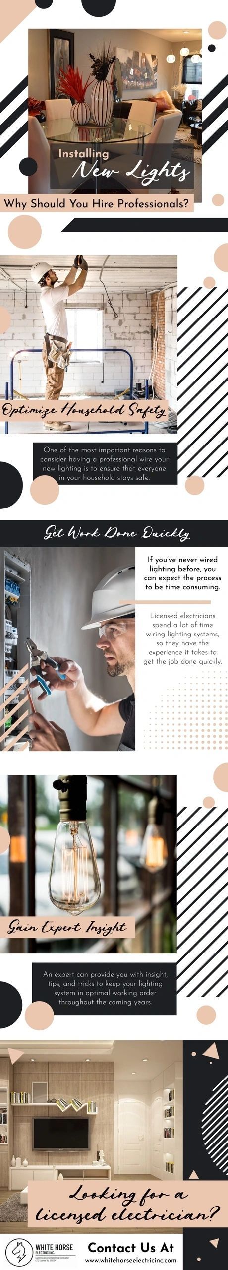 Importance of lighting in a restaurant — San Diego, CA — White Horse Electric