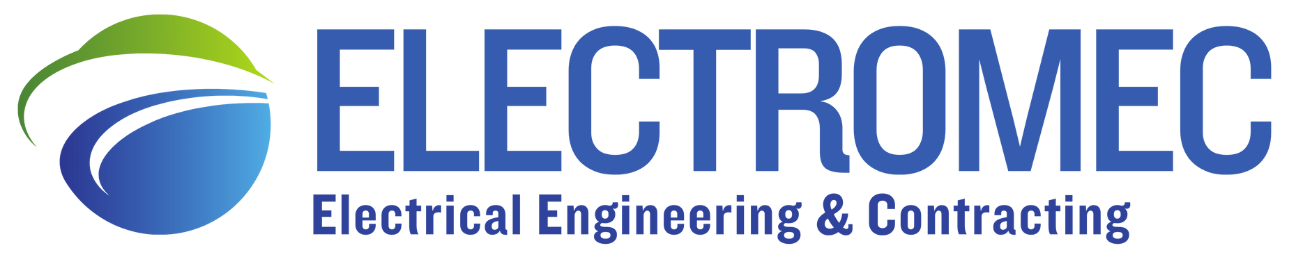 a logo for electromec electrical engineering and contracting