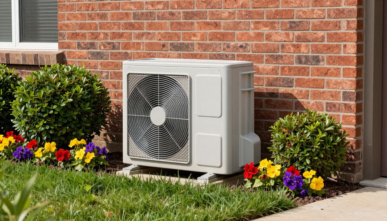 Outdoor air conditioning unit in Kinston NC