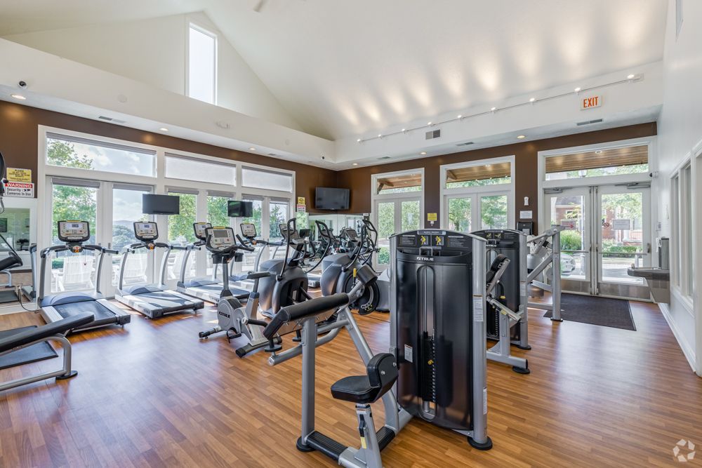 Photo of the gym with plenty of natural light