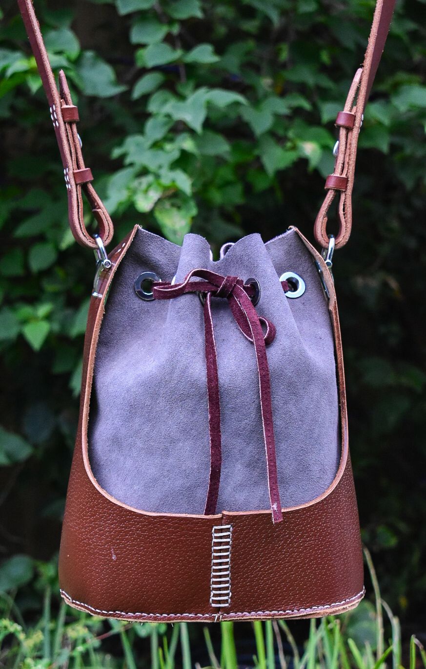 The Reclaimed Collection Bucket Bag
