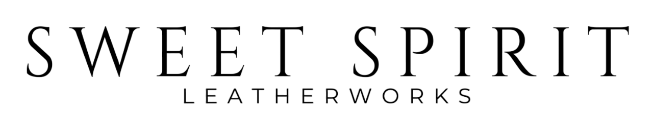 Unique yet practical leatherwork! Logo