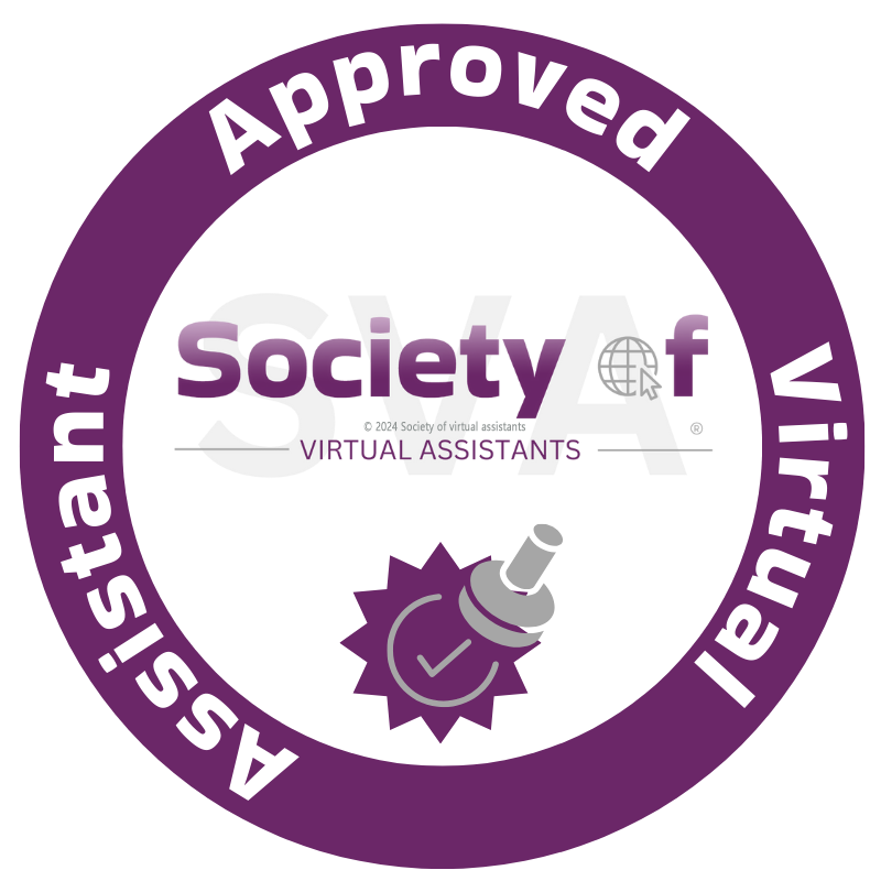 Admin Queen is Society of Virtual Assistants Approved
