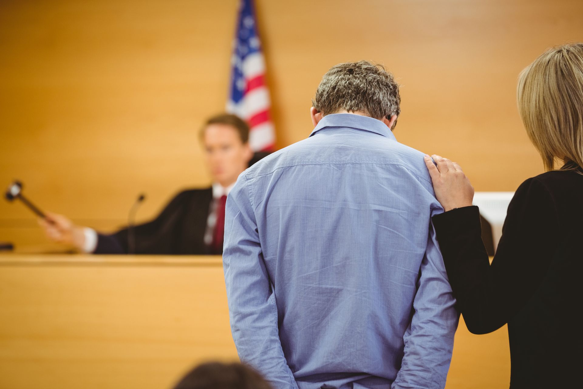 Man in Court House - We Care in Corona, CA Man in Court House - We Care in Corona, CA