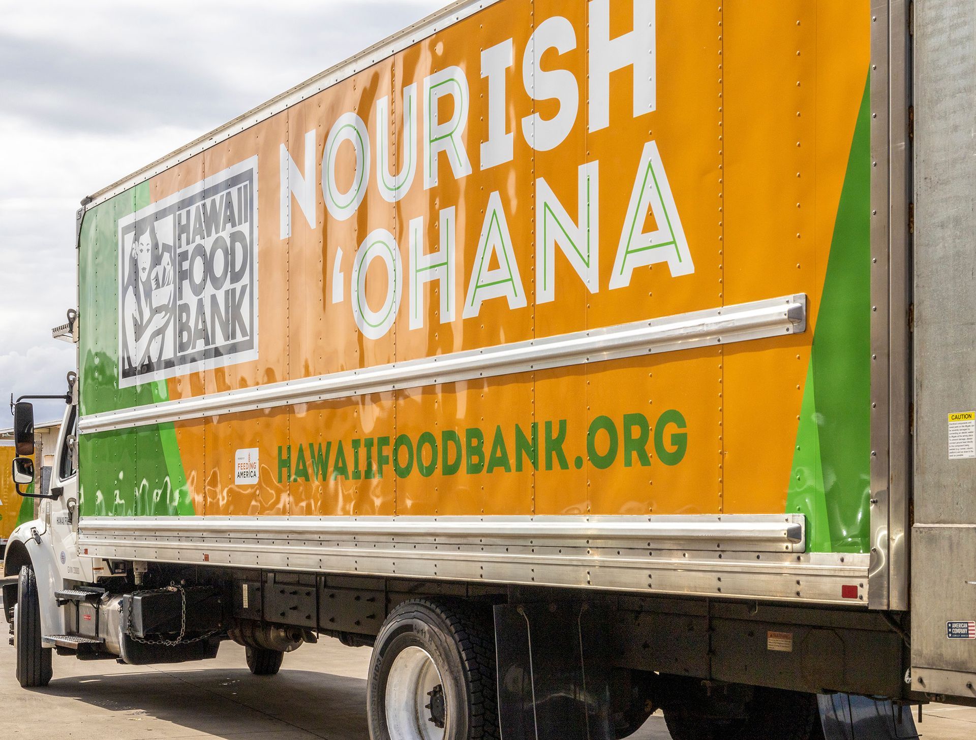 Hawaii Foodbank Box Truck Wraps in Hawaii