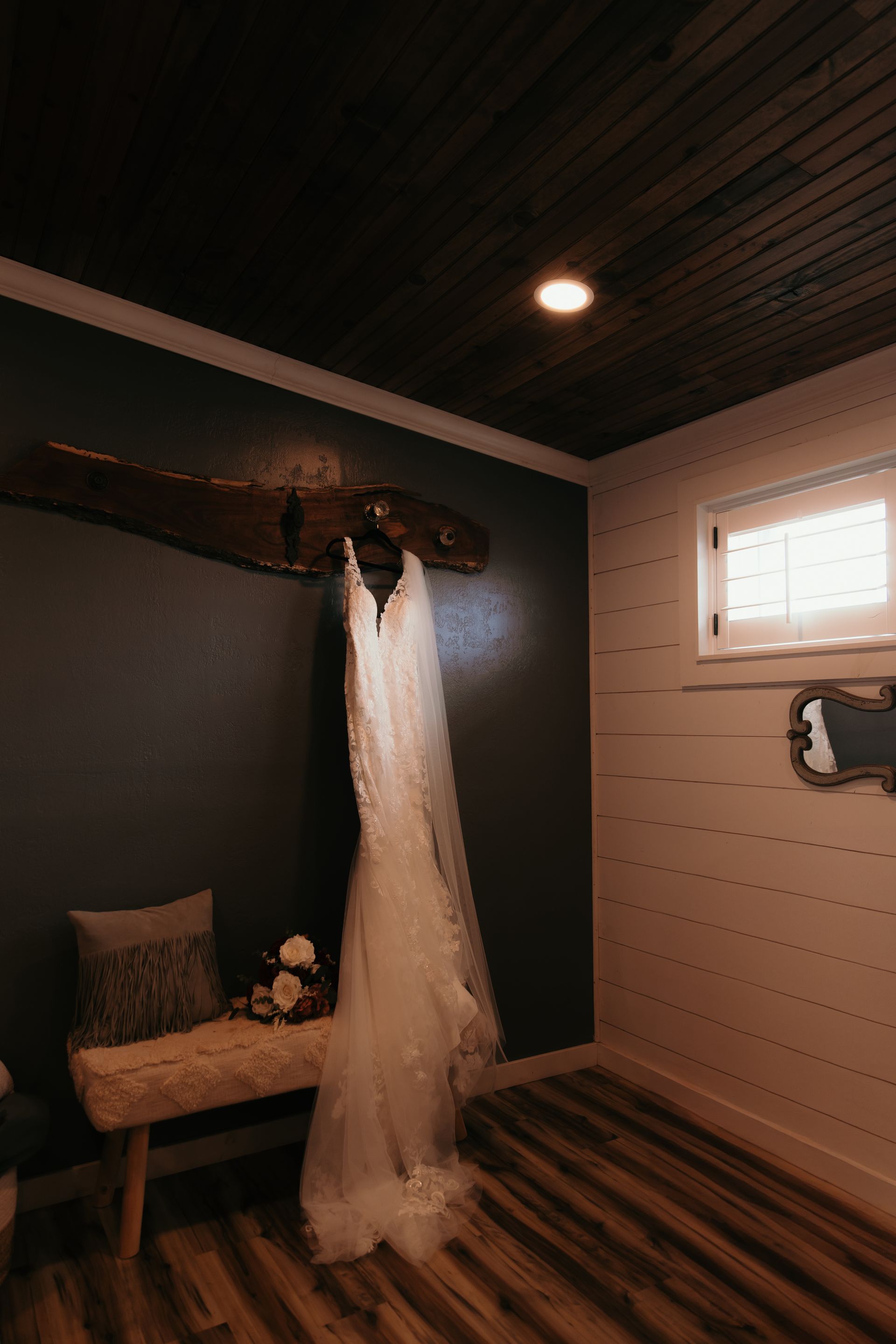 wedding gown