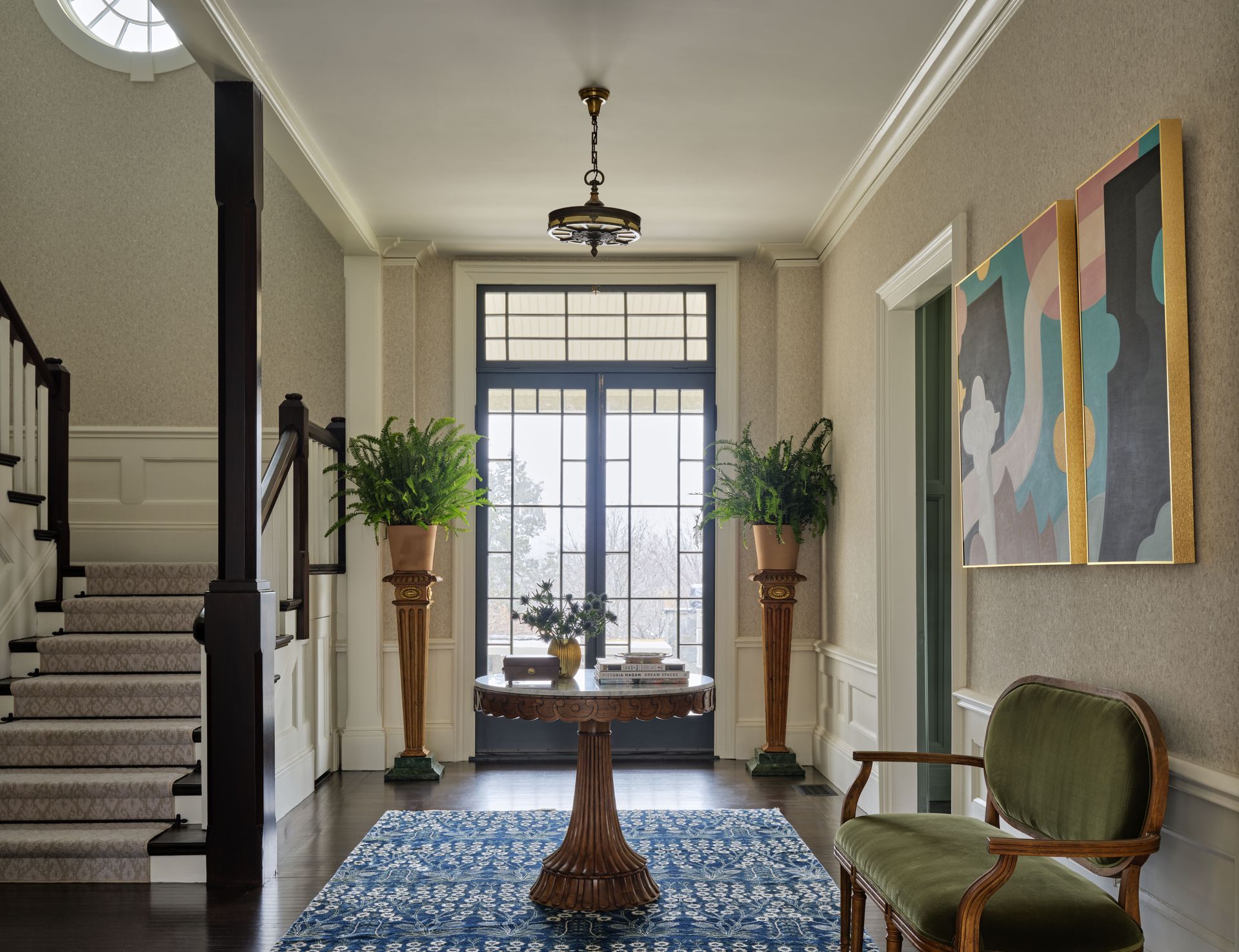 Luxury home in Newton MA maintained through Hawthorn's Concierge Home Care Membership