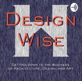 The cover of a book titled design wise getting down to the business of architecture design and art