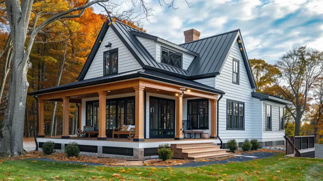 Luxury home exterior in Greater Boston managed by Hawthorn Home Concierge service