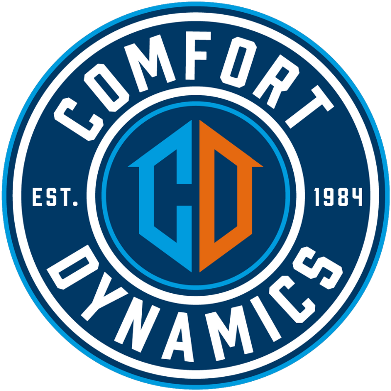 Circular logo: 