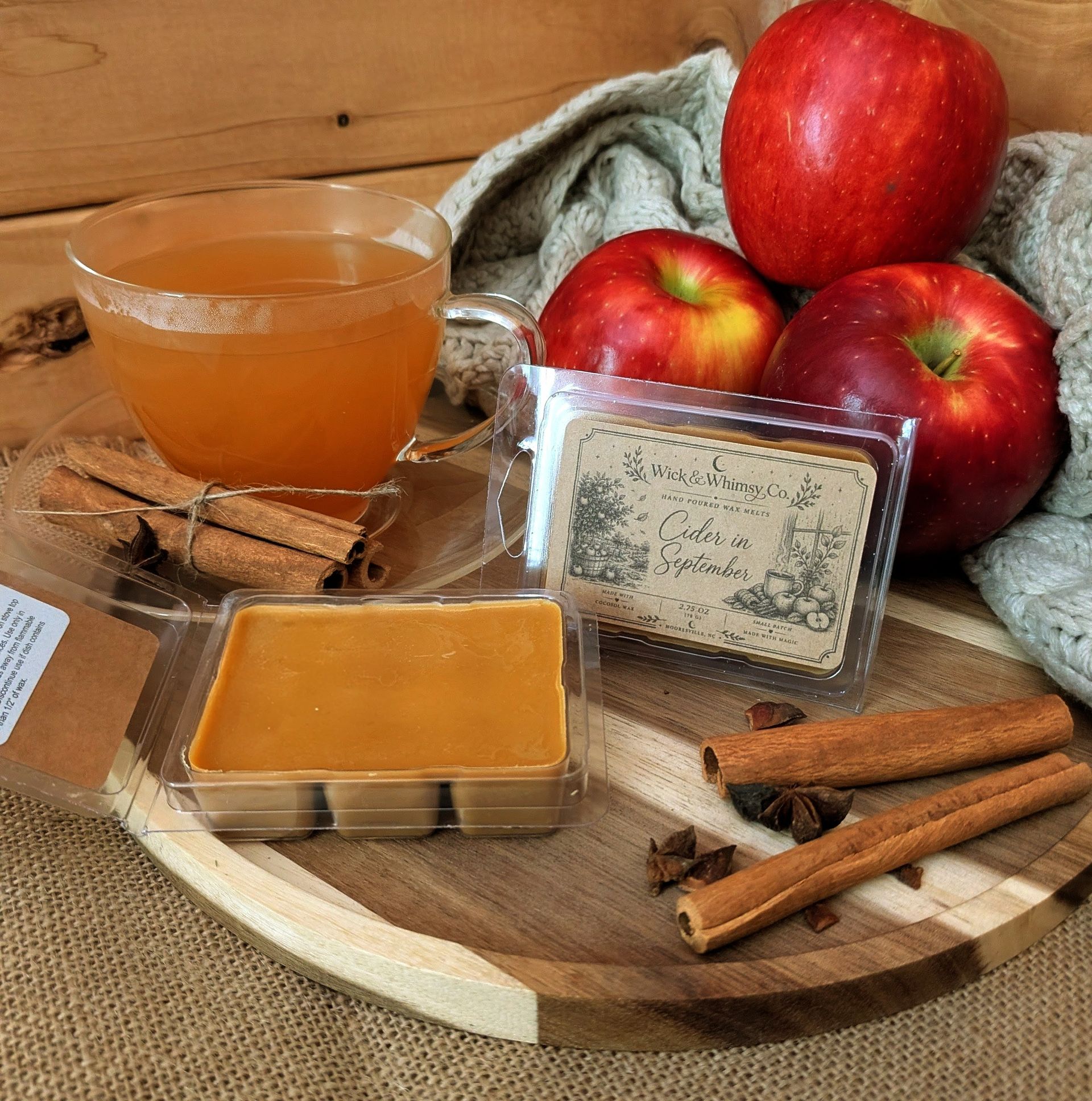Cider in September Wax Melts 6pc
