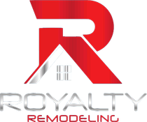 A red letter r with a gold crown on top of it