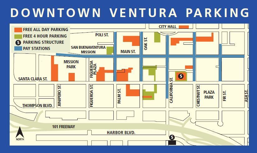 Ventura Marathon - Shuttle and Parking Image