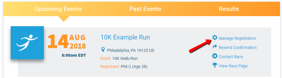 Ventura Marathon - Adding on race day pick up option