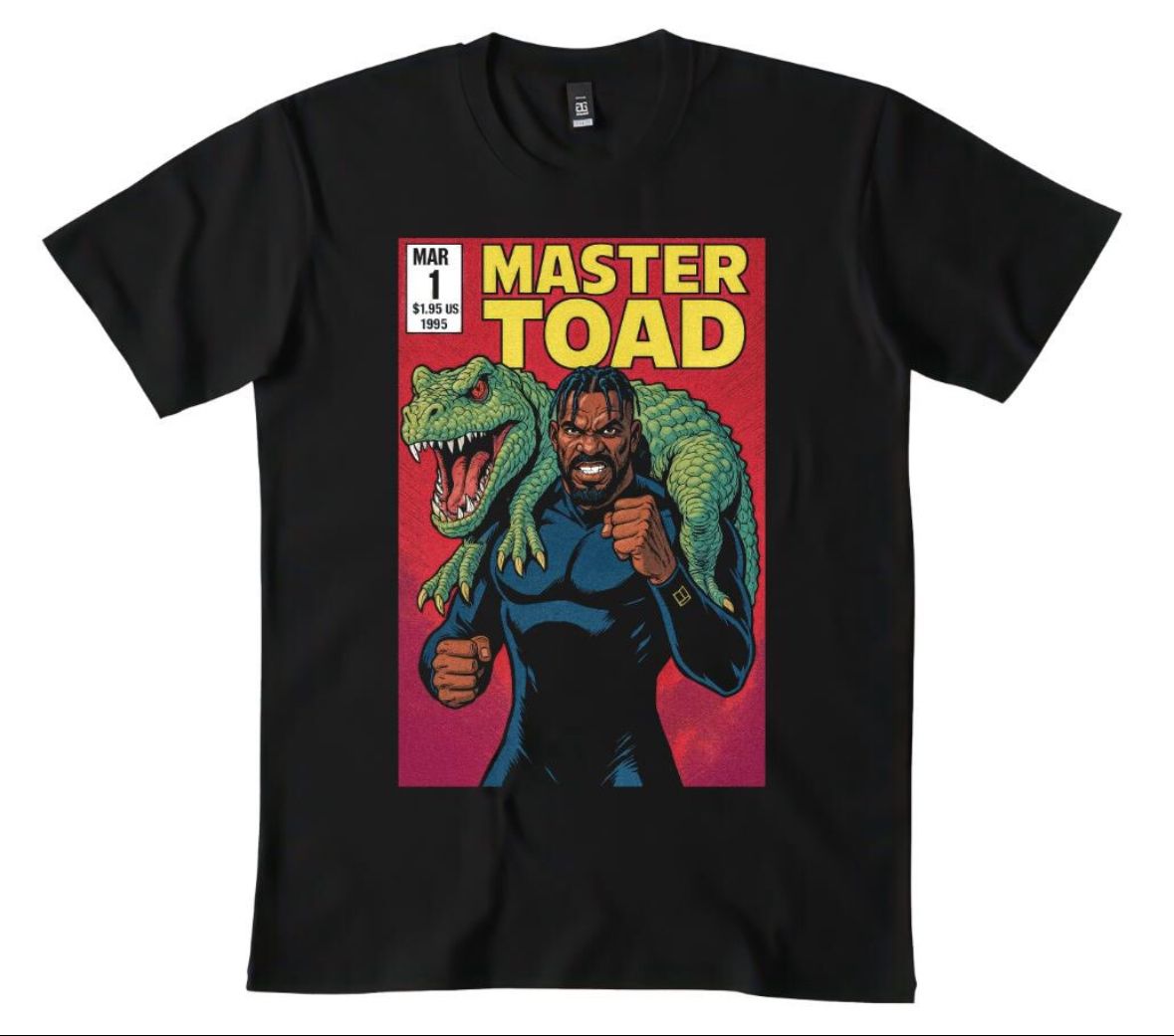 MASTER TOAD MAGAZINE GREEN DRAGON T SHIRT