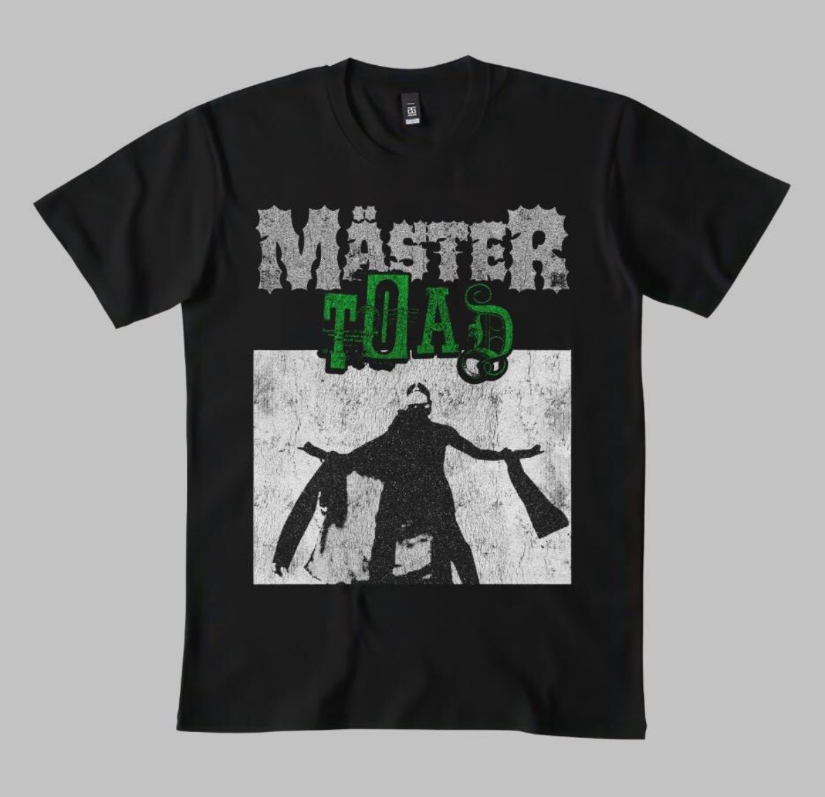 MASTER TOAD BLACK CHORD T SHIRT