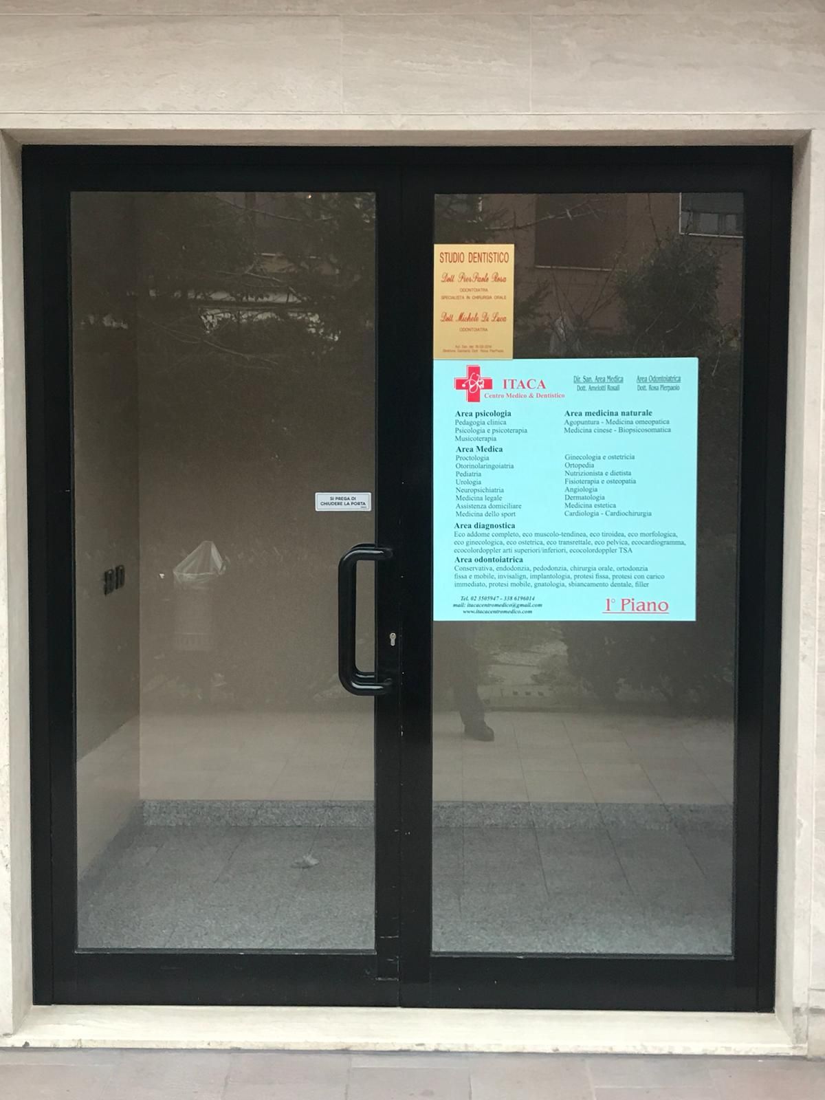ingresso centro medico e dentistico itaca bollate