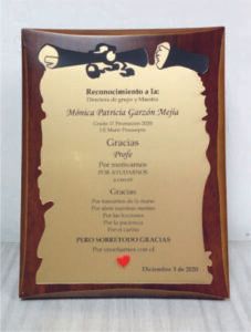 Diseño y fabricación de placas conmemorativas en Colombia