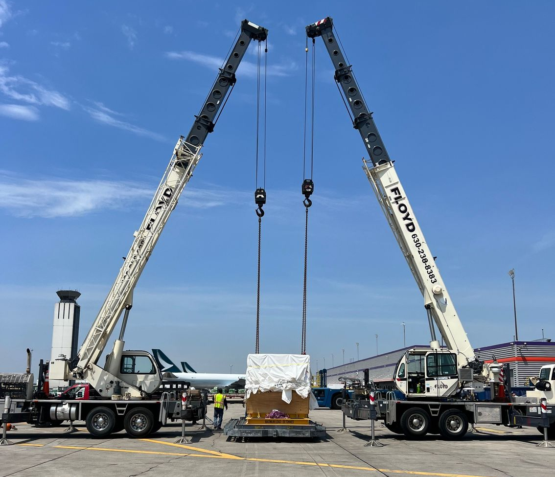Crane leasing service with a mobile hydraulic truck crane lifting structural steel at a jobsite. Crane leasing service with a mobile hydraulic truck crane lifting structural steel at a jobsite.
