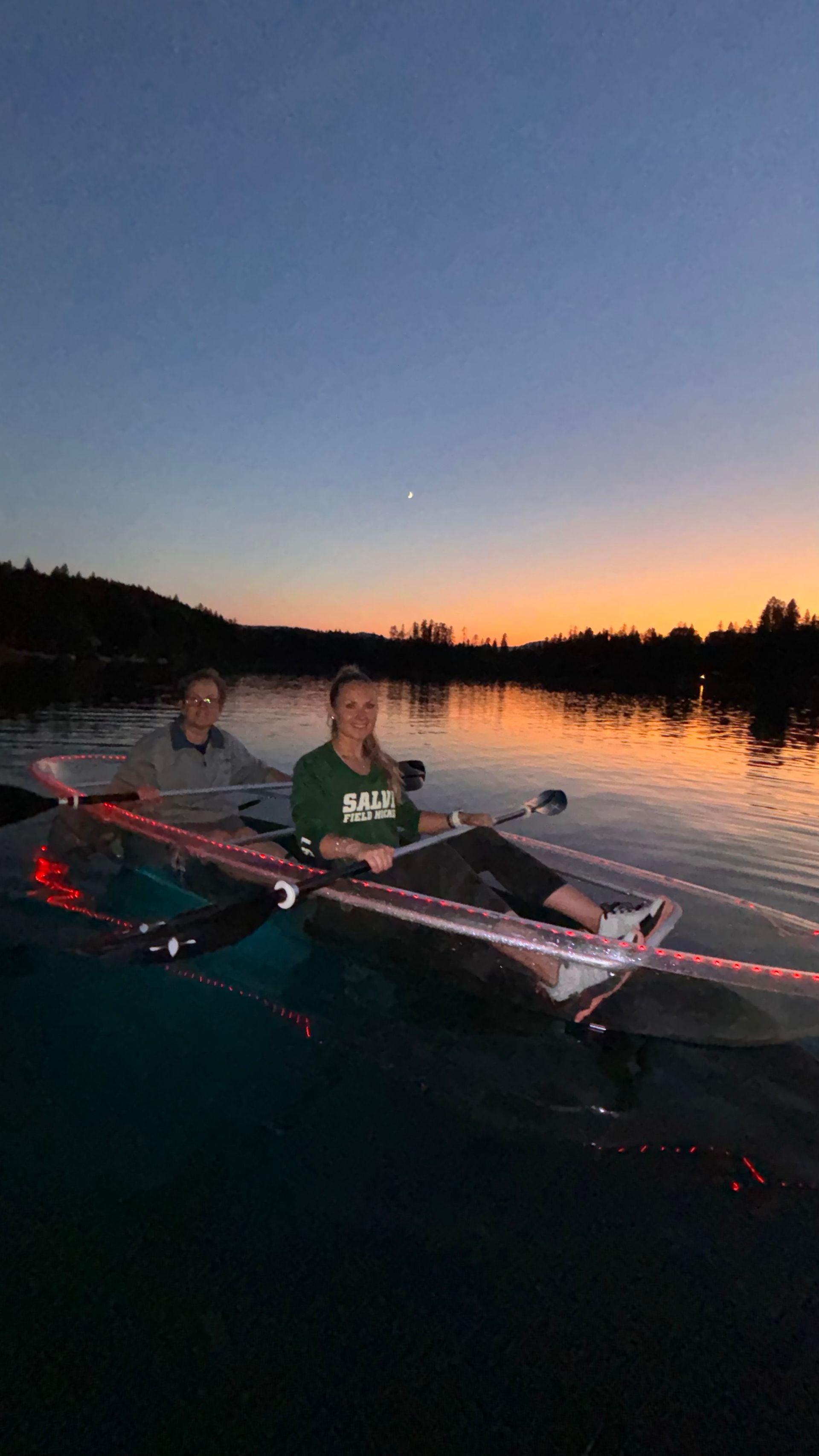 We joined a kayak tour near Glacier Park at night, and it was magical. The clear kayaks lit up the water beneath us, creating a beautiful night life experience. Definitely a must-do tourist attraction in Kalispell!
