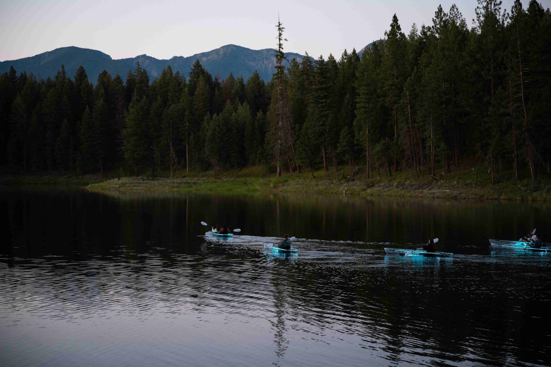 Kayaking in Bigfork 