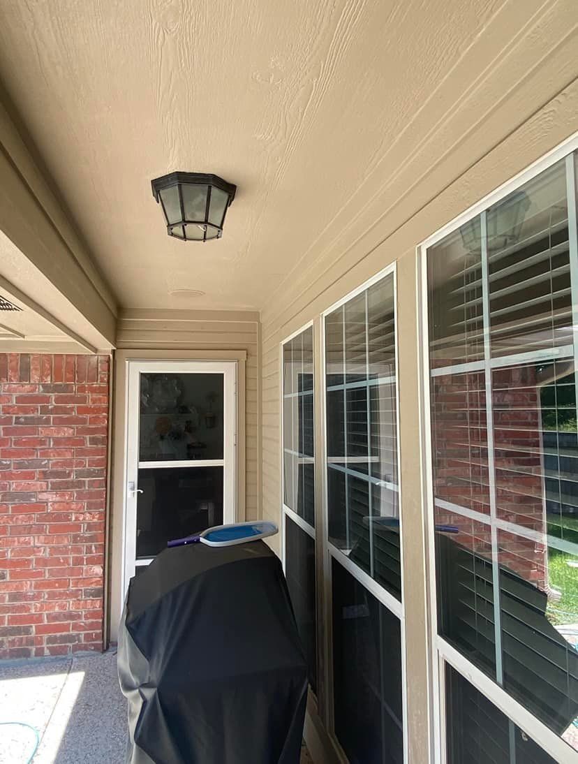 back patio walls