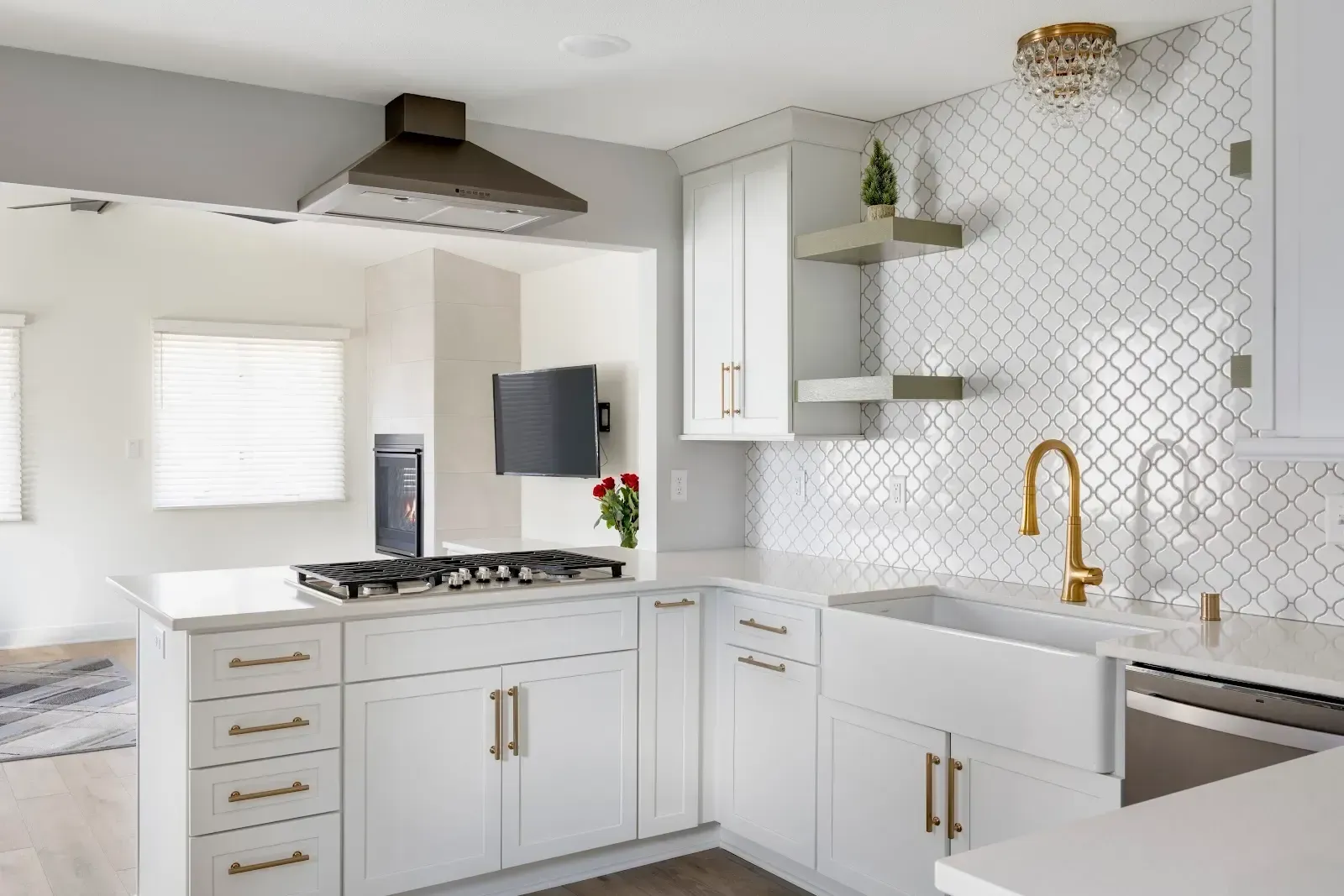 Contemporary Transitional Kitchen Remodel by Krogstad Remodeling, Inc. project photo