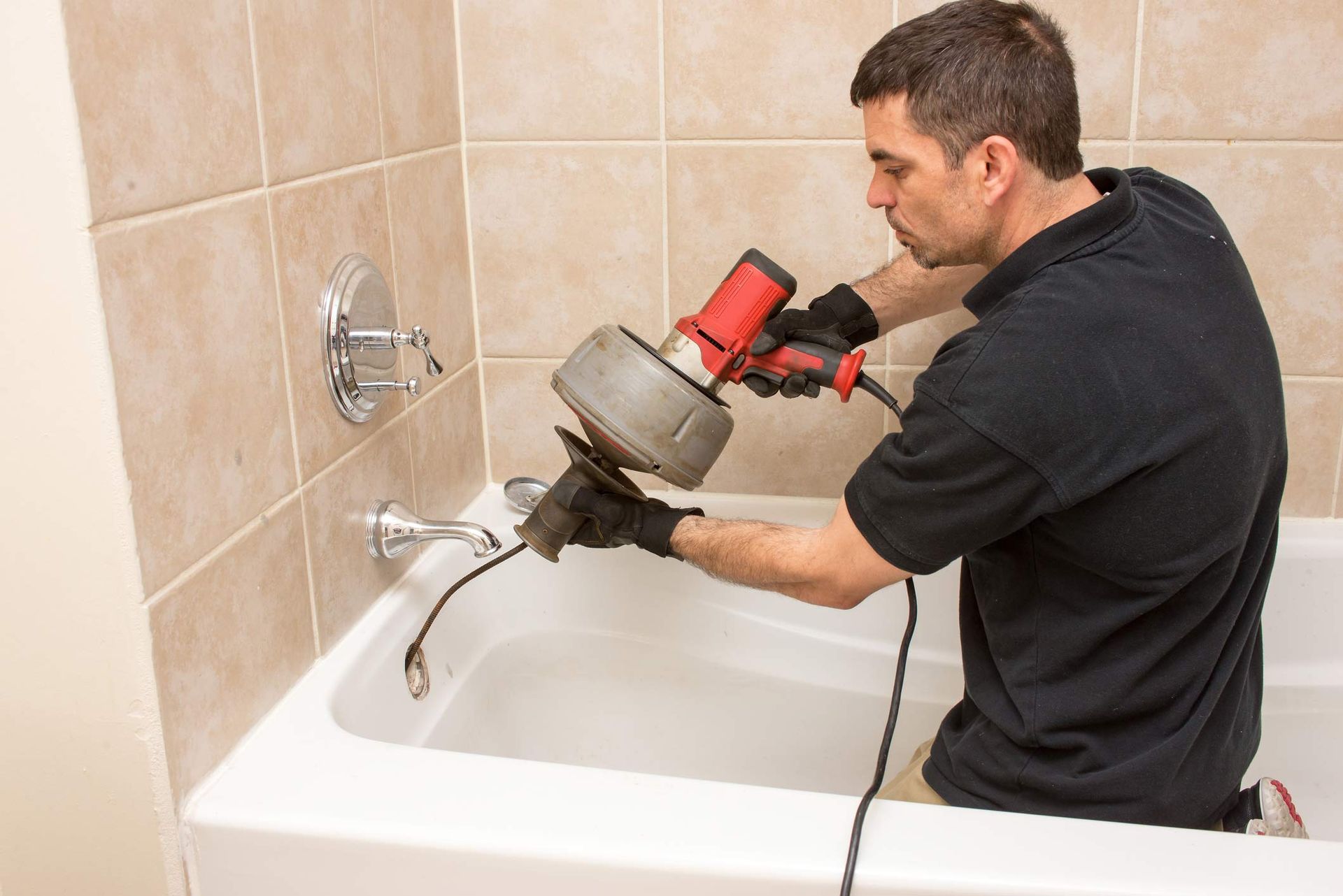 Bathtub Drain Cleaning — Peoria, IL — Rooter-Matic Sewer Drain and Septic