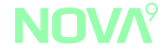 Light green NOVA logo with a stylized &ldquo;A&rdquo; and small degree symbol.